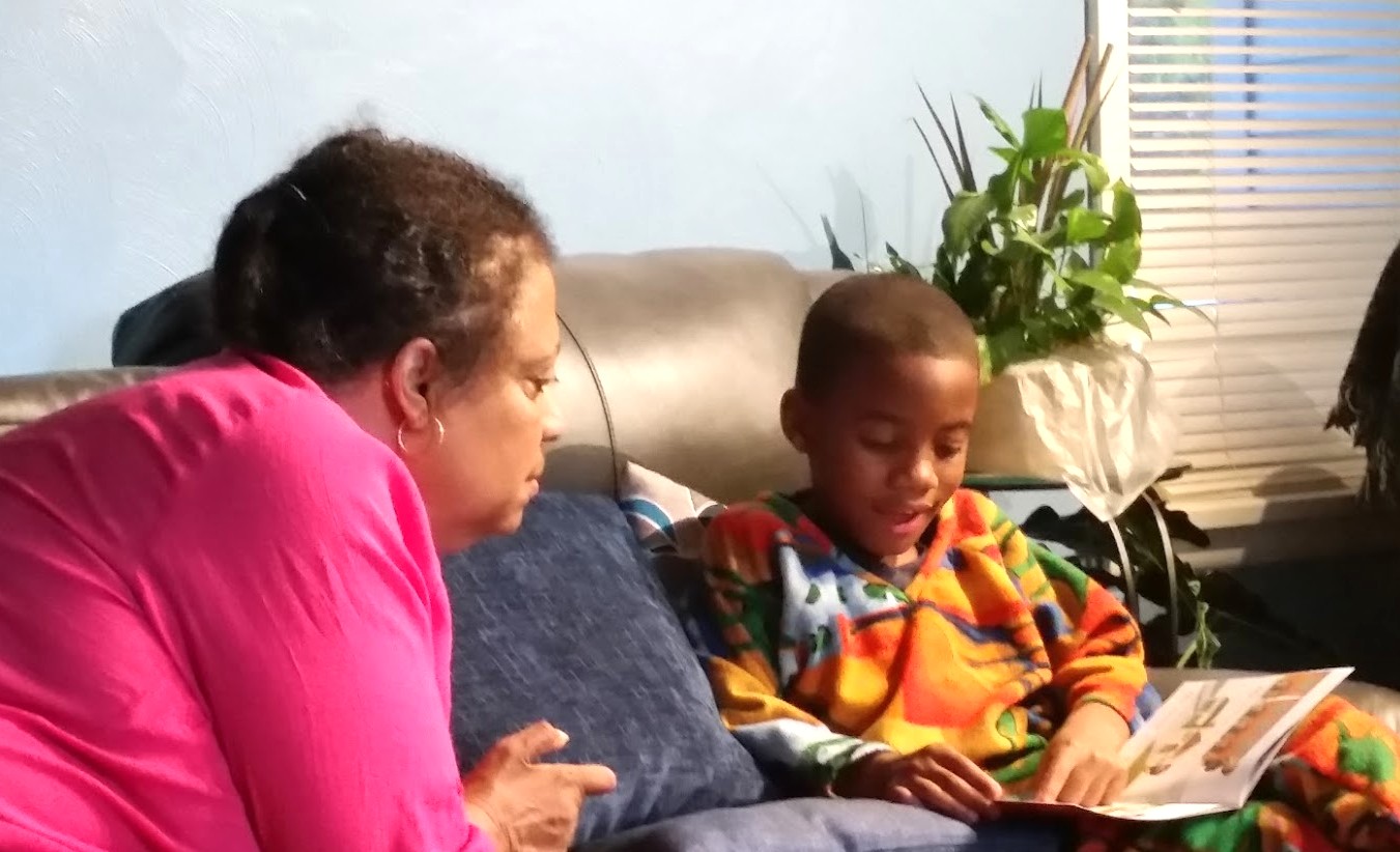 Learning with Aunt Mickie