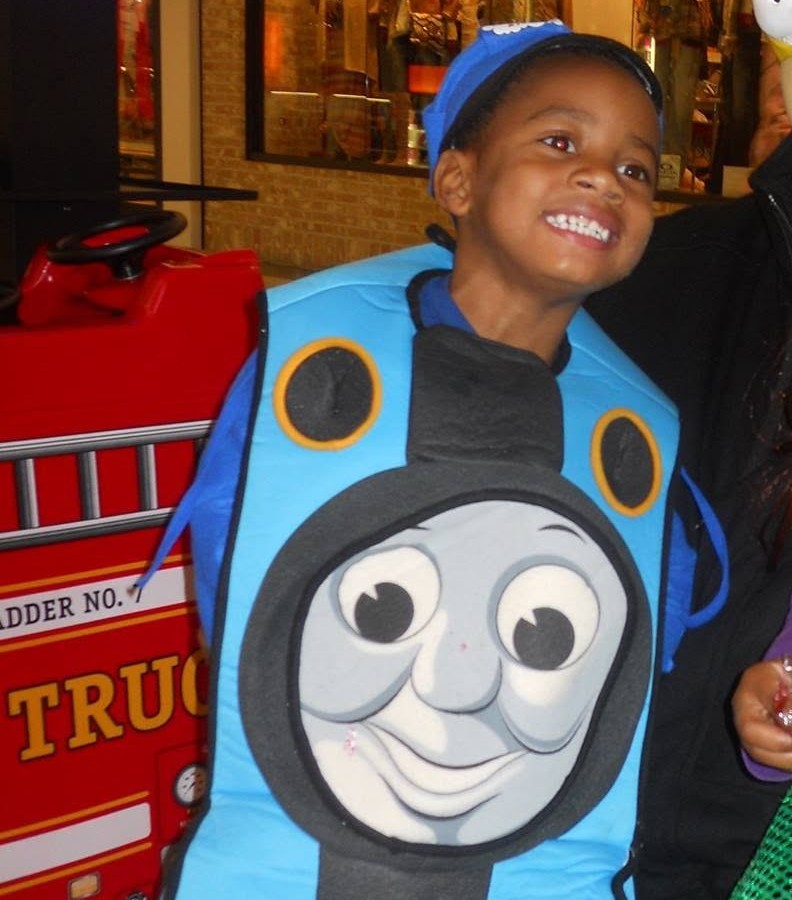 He loved Thomas the Tank Engine