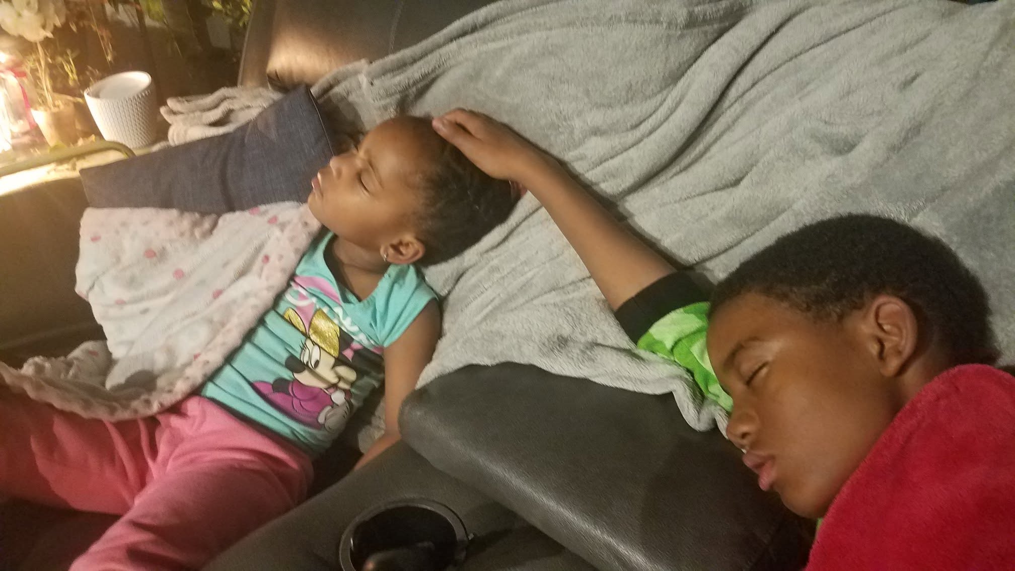 Uncle Jelani Even Kept Watch in His Sleep